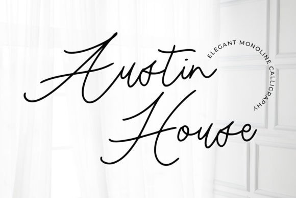 Austin House: A Friendly Handwritten Font for Warm Branding