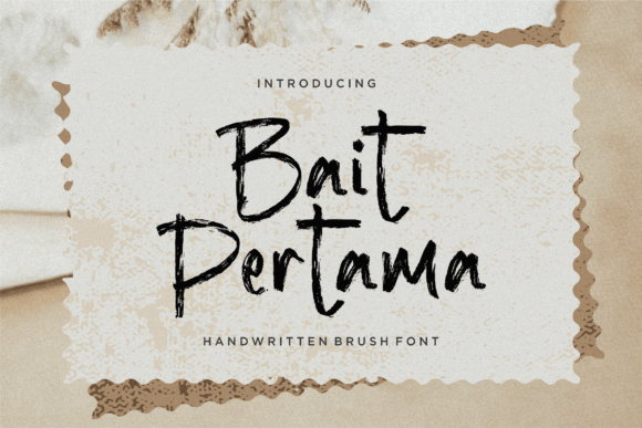 Bait Pertama: A Handwritten Font That Elevates Real Small Business Branding