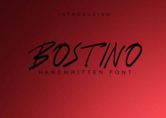 Bostino: A Handwritten Font That Breathes With Your Editorial Voice
