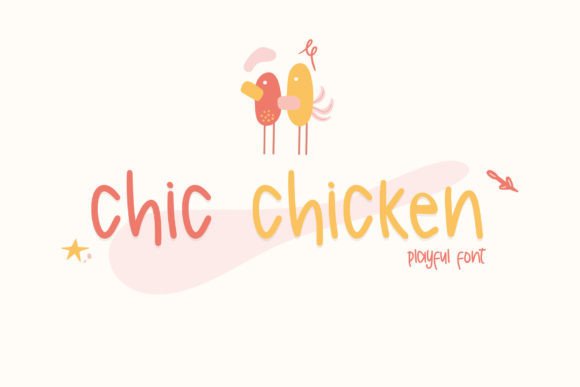Chic Chicken: A Playful Handwritten Typeface for Warm Brand Identities