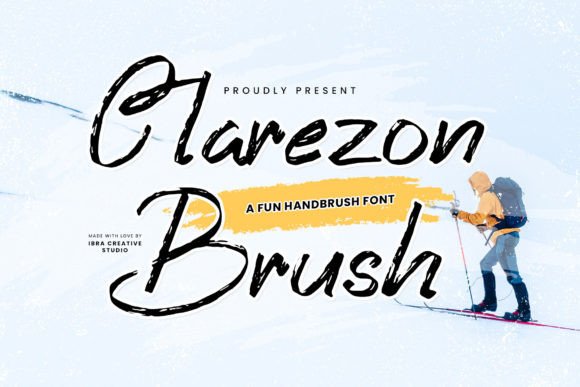 Clarezon Brush: A Playful, Professional Script Font for Small Businesses