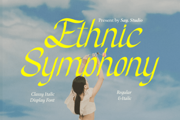 Ethnic Symphony: A Premium Script Font That Elevates Your Brand
