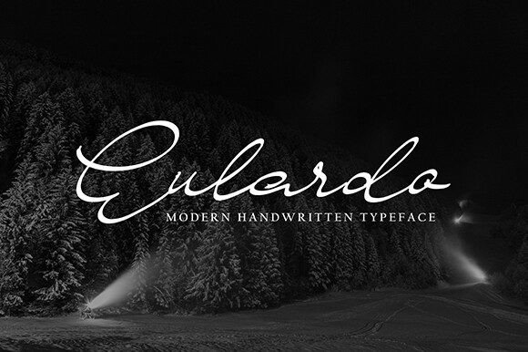 Eulardo: A Handwritten Font That Feels Human, Not Hasty