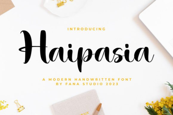 Haipasia: A Handwritten Font That Feels Like Home