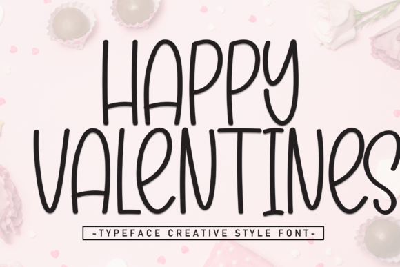 Happy Valentines: A Sweet Handwritten Font for Real Branding Work