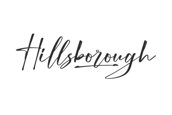 Hillsborough Font: A Handwritten Script That Elevates Real Small Business Branding