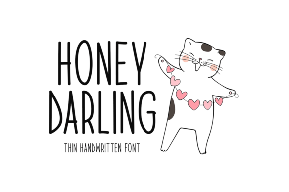 Honey Darling: A Handwritten Font That Feels Like a Warm Hug