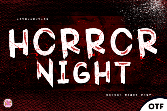 Horror Night: A Chillingly Elegant Script Font for Editorial Mood