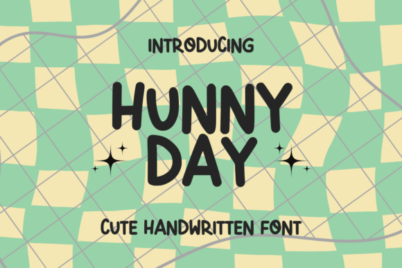 Hunny Day: A Handwritten Font That Feels Like a Warm Welcome