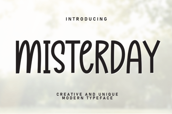 Misterday: A Handwritten Font with Editorial Warmth