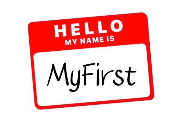 My First Handwritten Font for Brand Warmth & Clarity