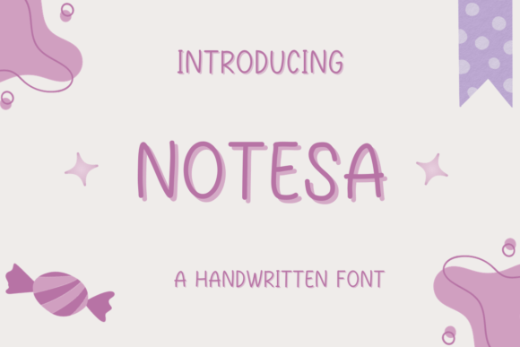 Notesa: A Handwritten Font That Feels Like a Real Design Partner