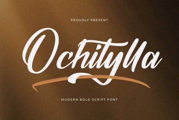 Ochitylla: A Sophisticated Script Font for Campaign Headlines