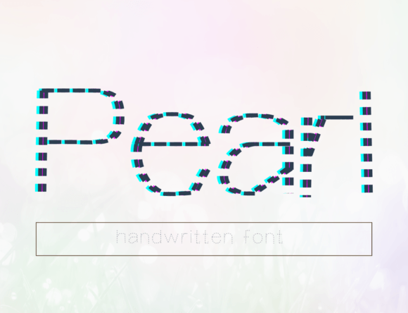 Pearl: A Fun & Quirky Sans Serif Font for Crafters