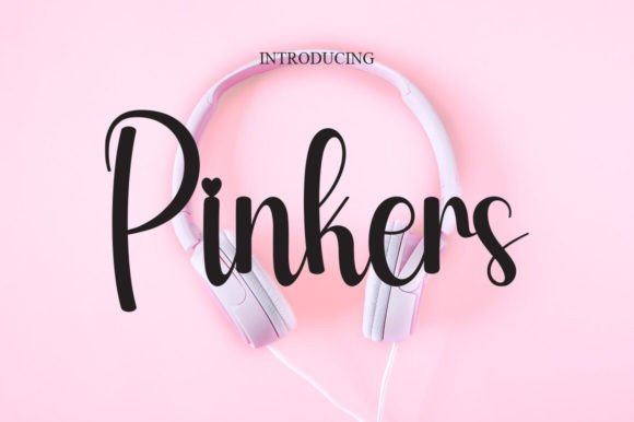 Pinkers: A Handwritten Font That Makes Romance Instantly Readable
