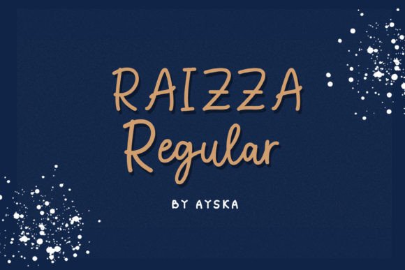 Raizza: A Modern Handwritten Script Font for Makers