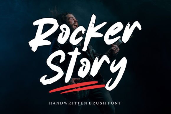 Rocker Story: A Natural Handwritten Font for Scroll-Stopping Marketing