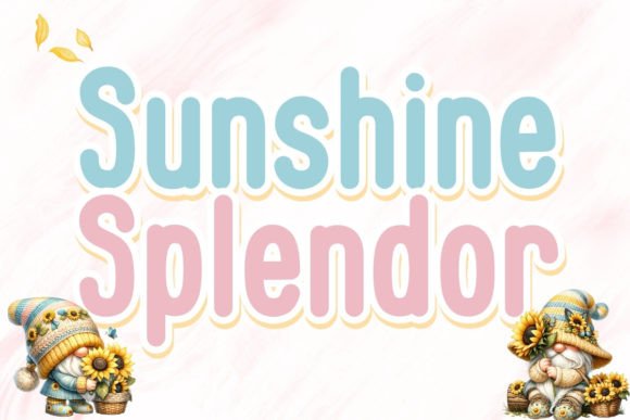 Sunshine Splendor: A Handwritten Font That Feels Like Morning Light