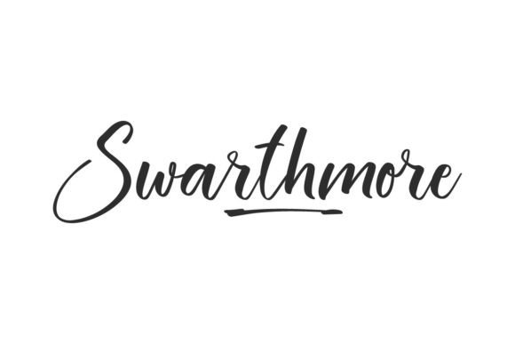 Swarthmore: A Modern Handwritten Script Font for Campaign Design