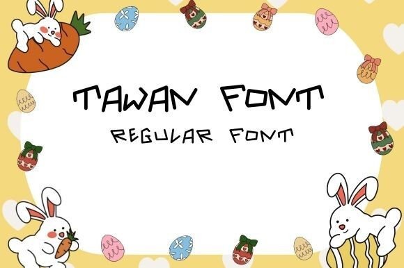 Tawan: A Playful Handwritten Typeface for Editorial Warmth
