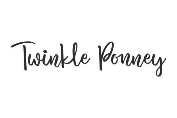Twinkle Ponney: A Sweet Handwritten Font for Warm, Memorable Branding