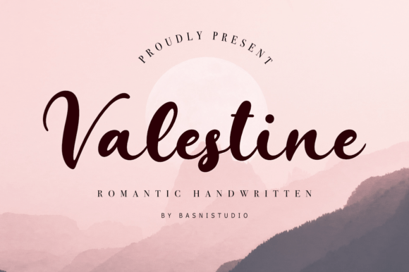 Valestine: A Romantic Handwritten Font That Feels Like It Belongs
